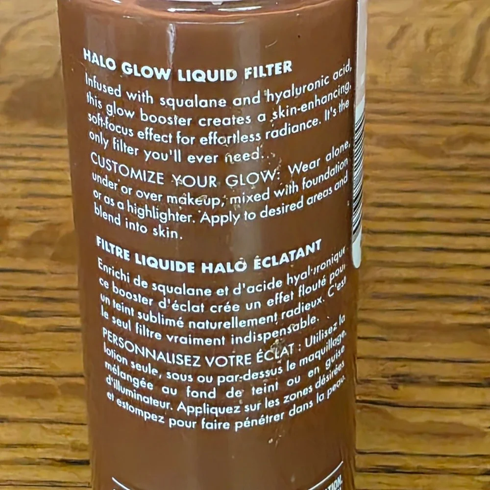 ELF Halo Glow Liquid Filter Shade 7 Deep Rich 1.06 fl oz Glow Booster 82119 NEW